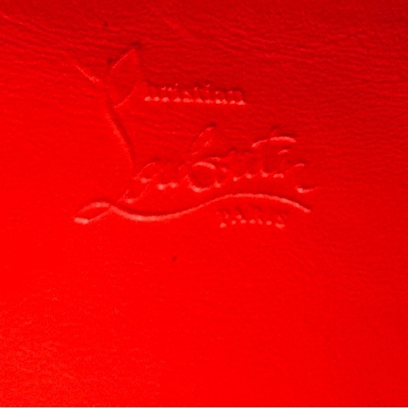 EUC Christian Louboutin Brown Zippy Long Wallet With Box & Dust Bag - Picture 12 of 16